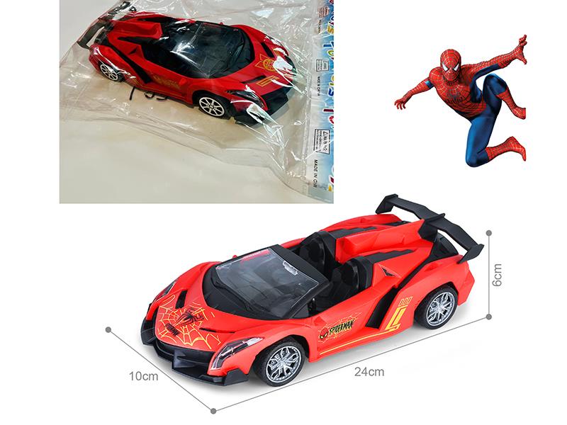 1:18 Spider-Man Friction Lamborghini Convertible Car