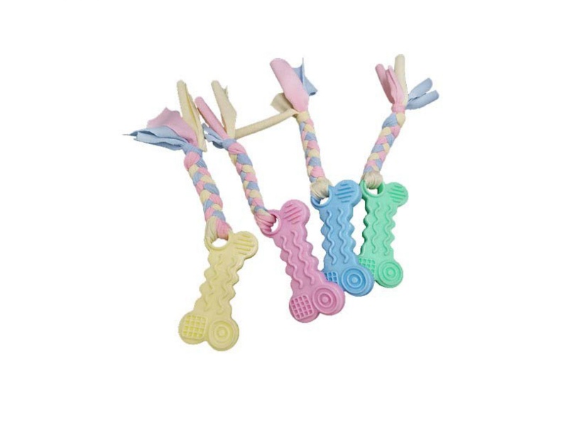 Fabric Strip Curved Pet Toy