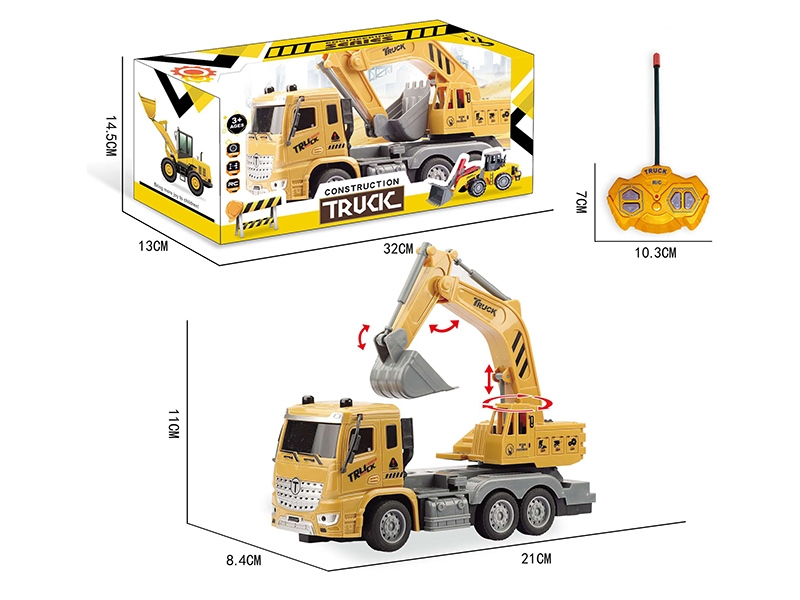 1:30 4CH Remote Control Excavator