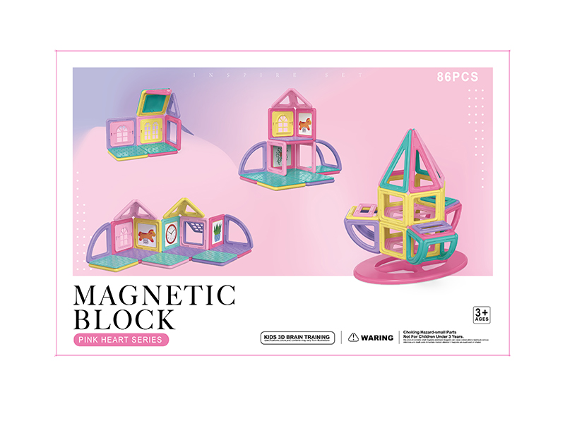 Magnetic Building Blocks 86pcs