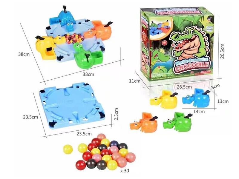 Hippos Swallowing Marbles Game