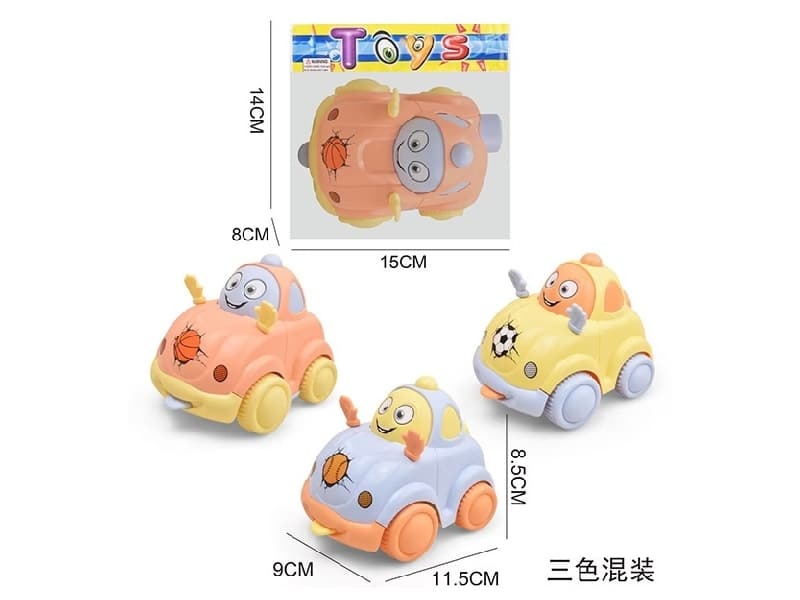 Cartoon Friction Car