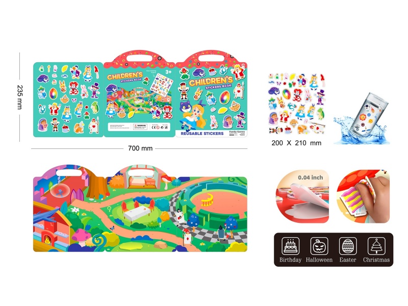 Jelly Sticker Book(Fairy Tale)