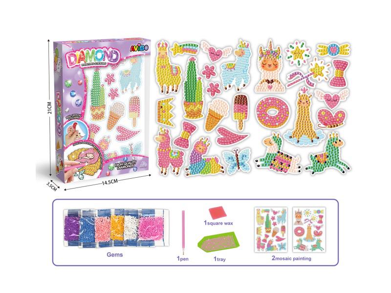Creative Diamond Painting Set - Alpaca