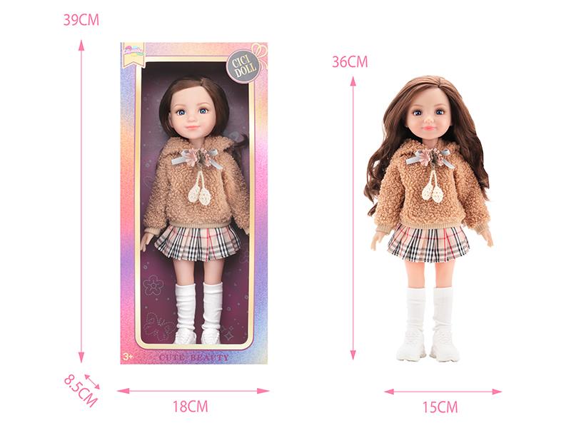 36cm Full Vinyl Fashion Doll