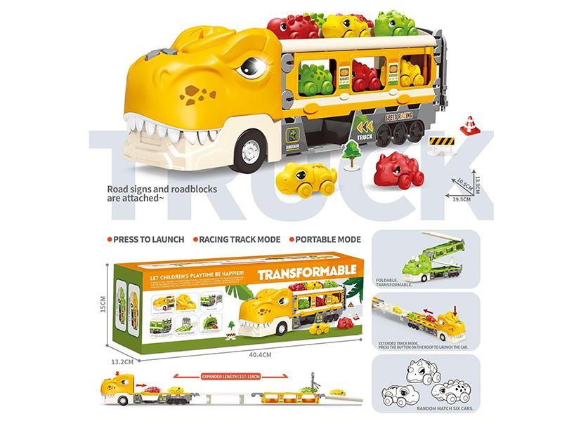 Friction Tyrannosaurus Rex Transformable Dinosaur Truck