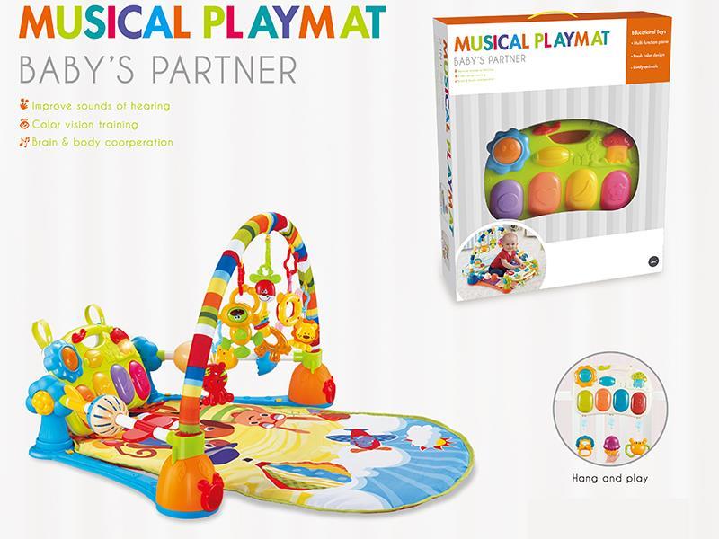 5 In 1 Pedal Piano Fitness Blanket  With Remote Controller