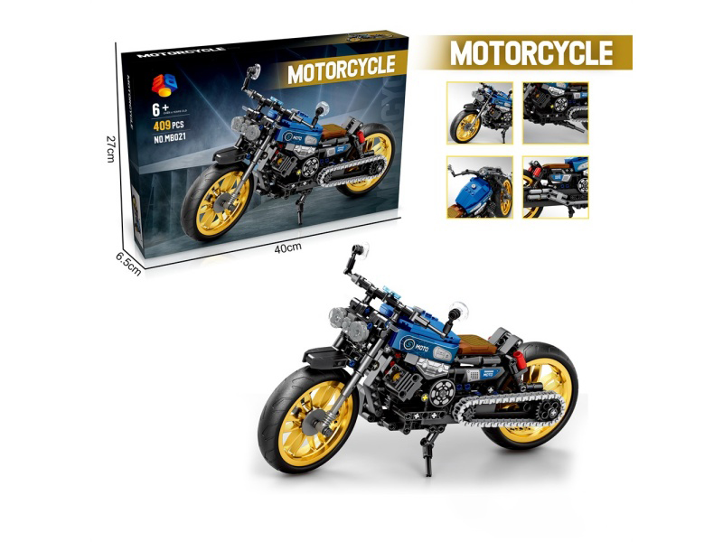 A New Diy Building Block Motorcycle