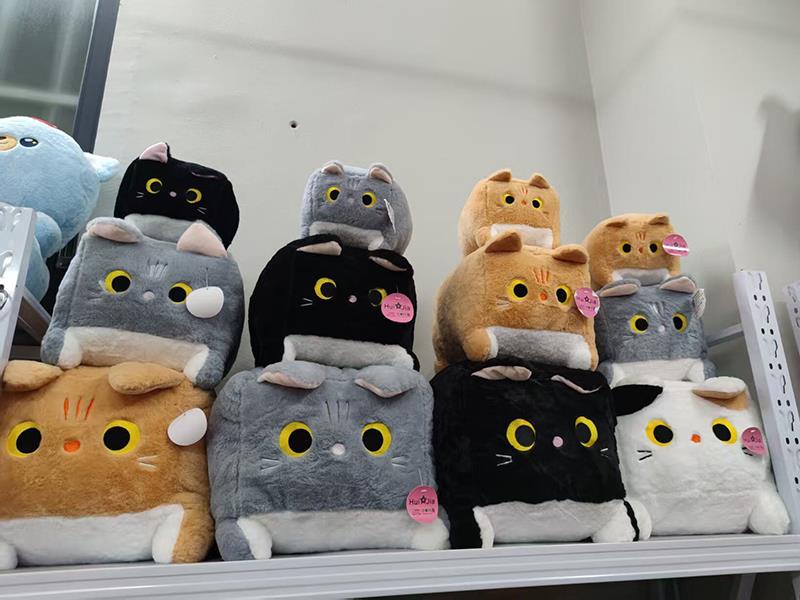 30cm Square Cat Plush Doll