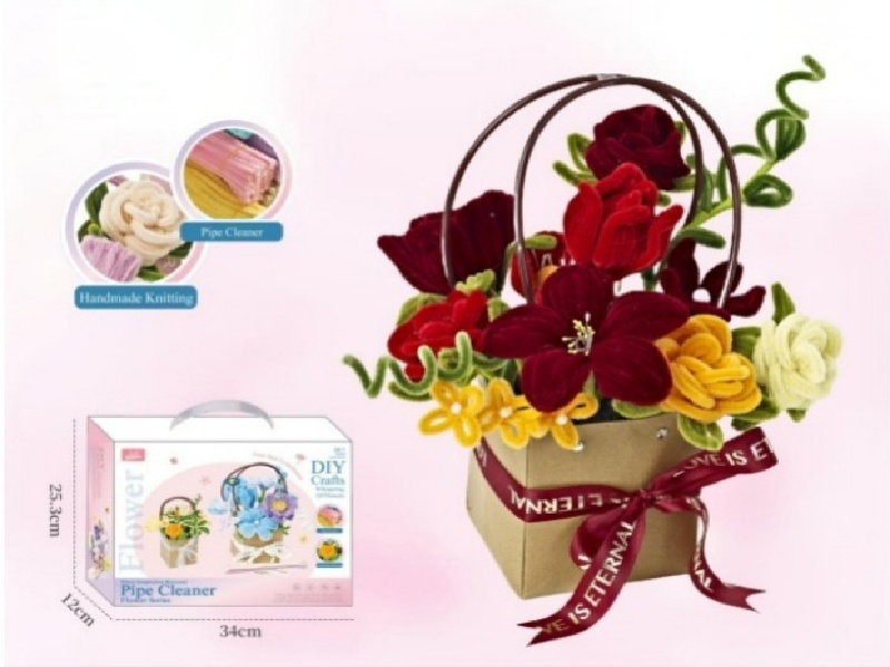 Flower Flame Diy Twist Stick Gift Box Bouquet