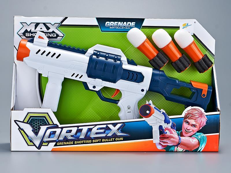 Soft Bullet Gun With 3 Bullets