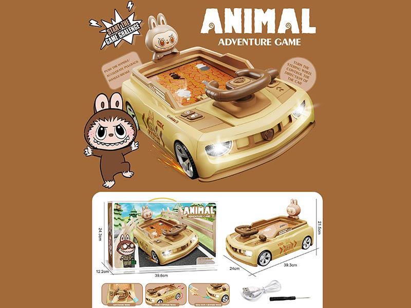 Labubu Car Adventure Game