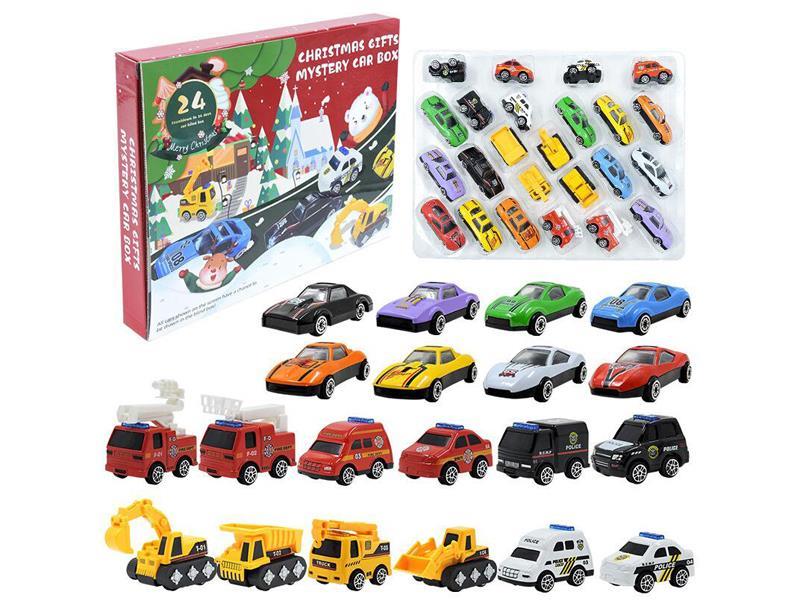 Alloy Car Christmas Blind Box