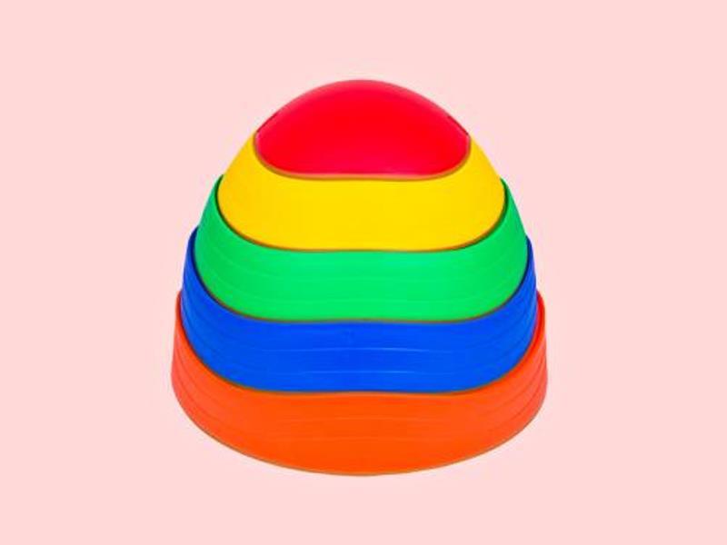 5PCS Wave Crossing Stone