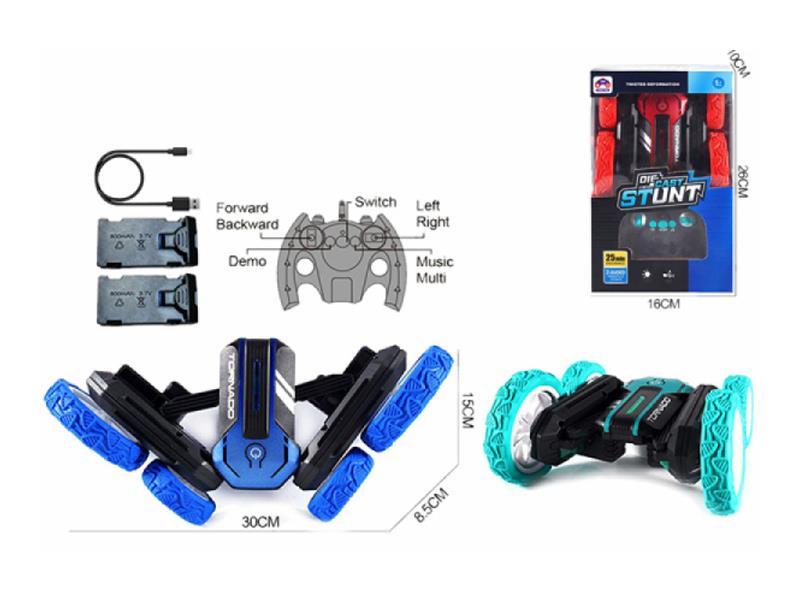 2.4G 6CH R/C Alloy Stunt Car