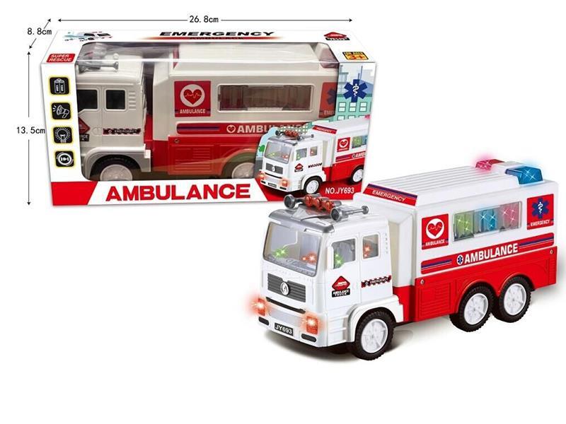 B/O Go And Bump Ambulance With 4D Lights And Music