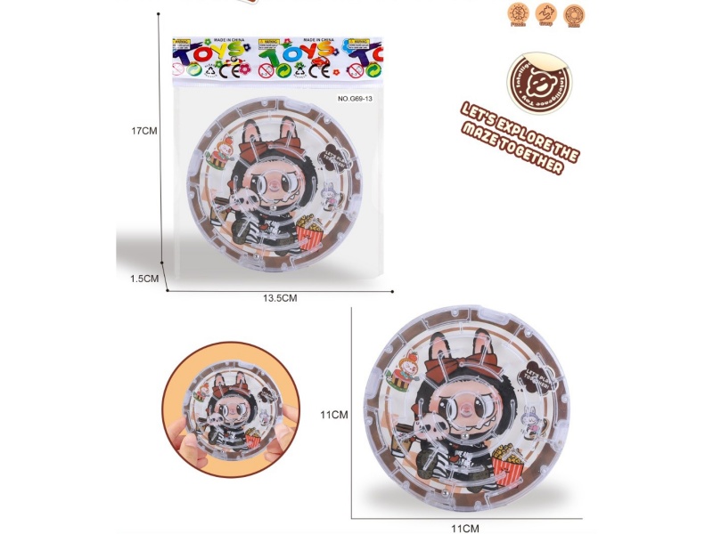 Labu Puzzle Early Education Maze Ball Disk