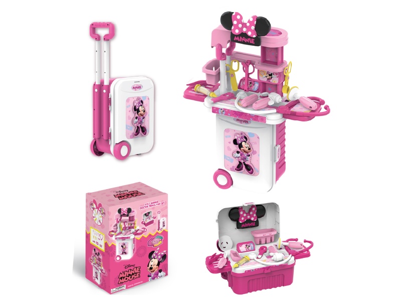 Minnie Series 3-In-1 Medical Equipment Toy Travel Case