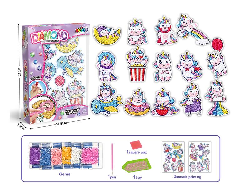 Creative Diamond Painting Set - Unicorn