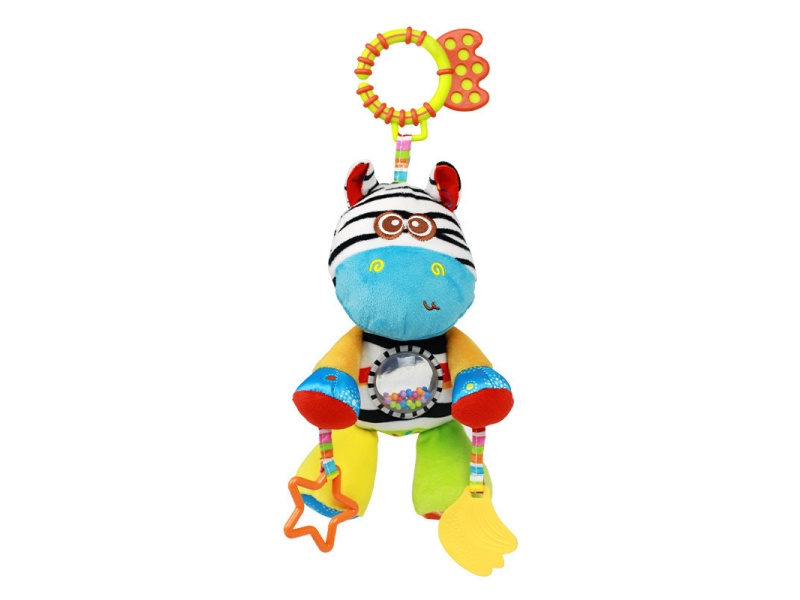 Vocal Zebra Baby Soothing Doll Pendant