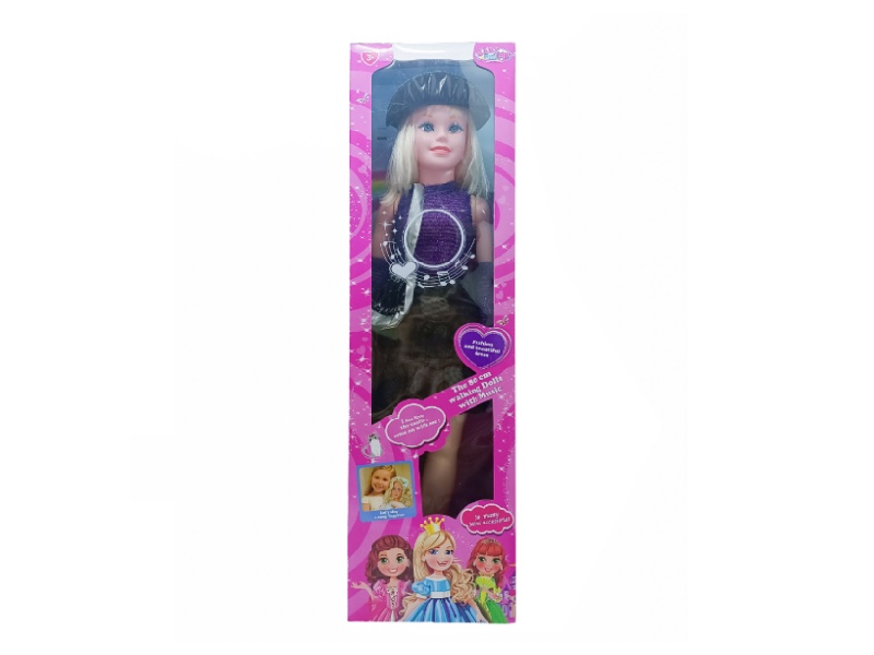 80cm Fashion And Walking Doll With Music(2xAG3 Batteries)