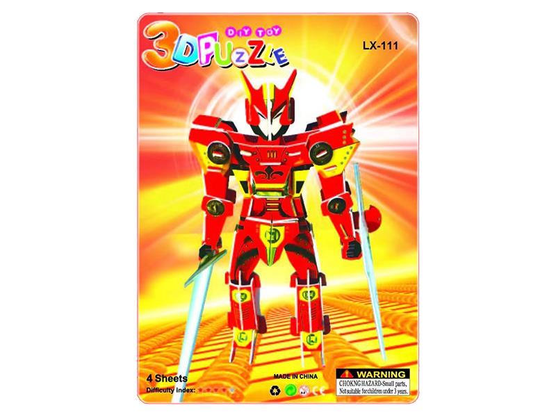 Robot 3D Puzzle