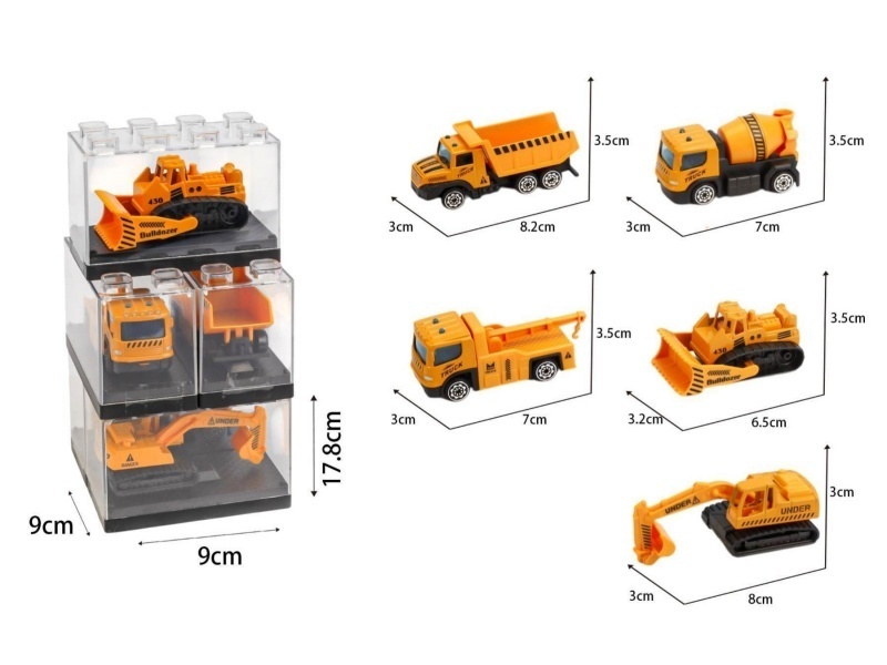1:64 Alloy Engineering Vehicle