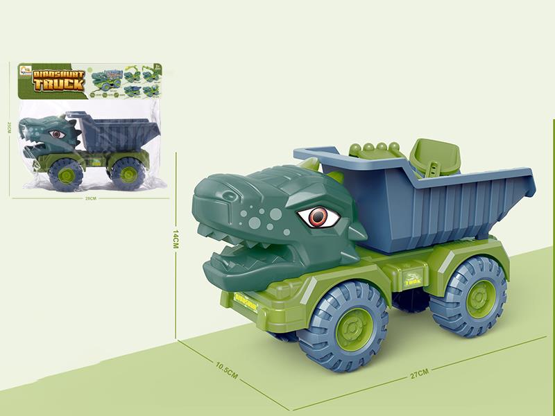 Middle Size Slide Dinosaur Engineering Truck