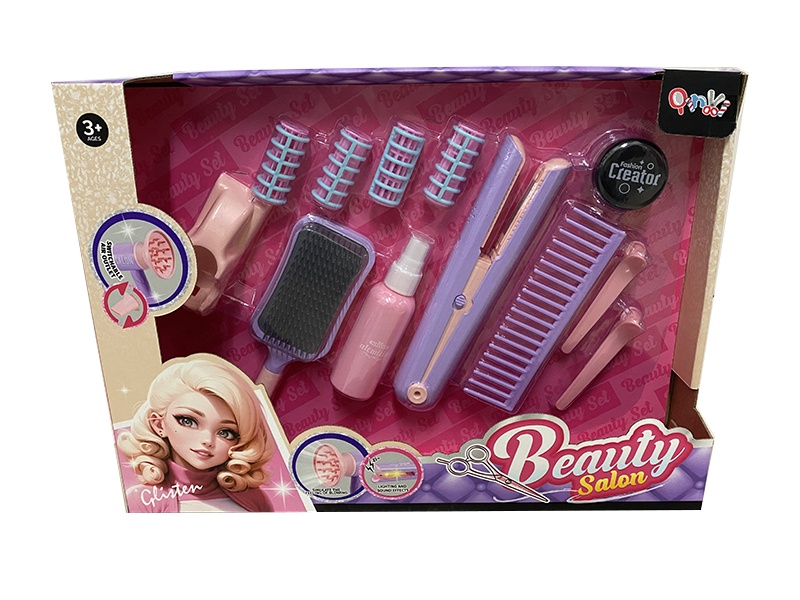Beauty Salon Hair Straightener Set(12PCS)