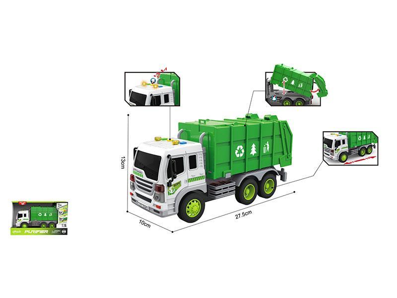 1:16 Friction Engineering Truck(Four Keys,Light And Music)