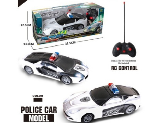 At 1:18, The Lights Of An American Lamborghini Lp700 Police Car/An American Ferrari F12 Police Car
