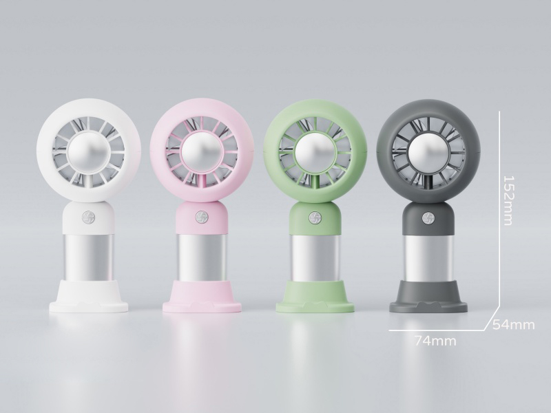 Handheld Fan With Base