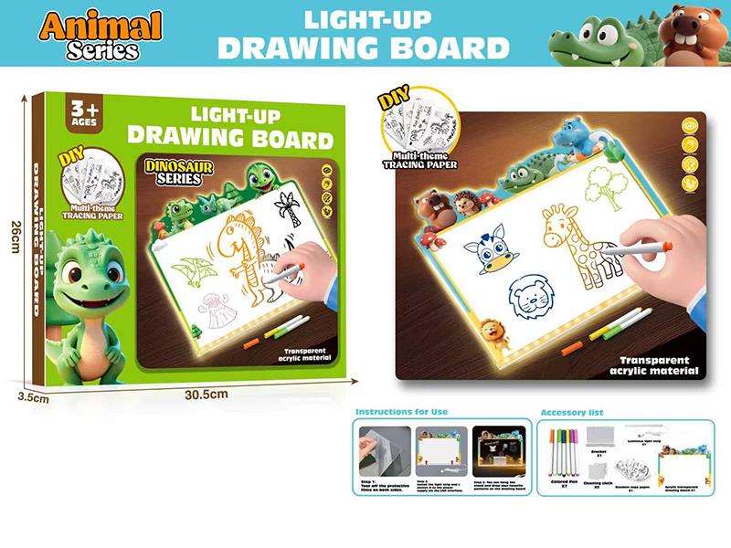 Light-Up Acrylic Drawing Board