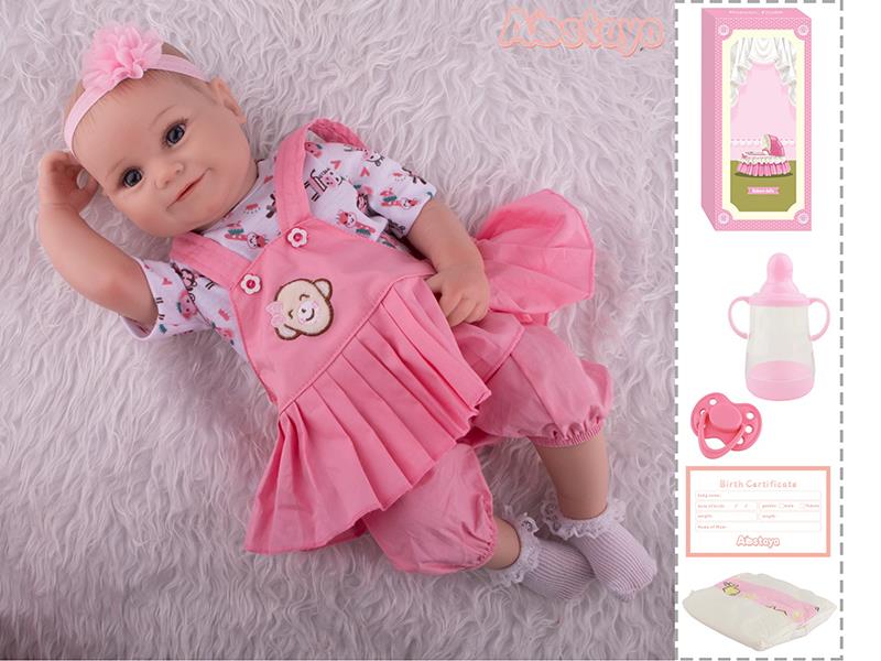 48CM Soft Plastic High Simulation Baby Doll
