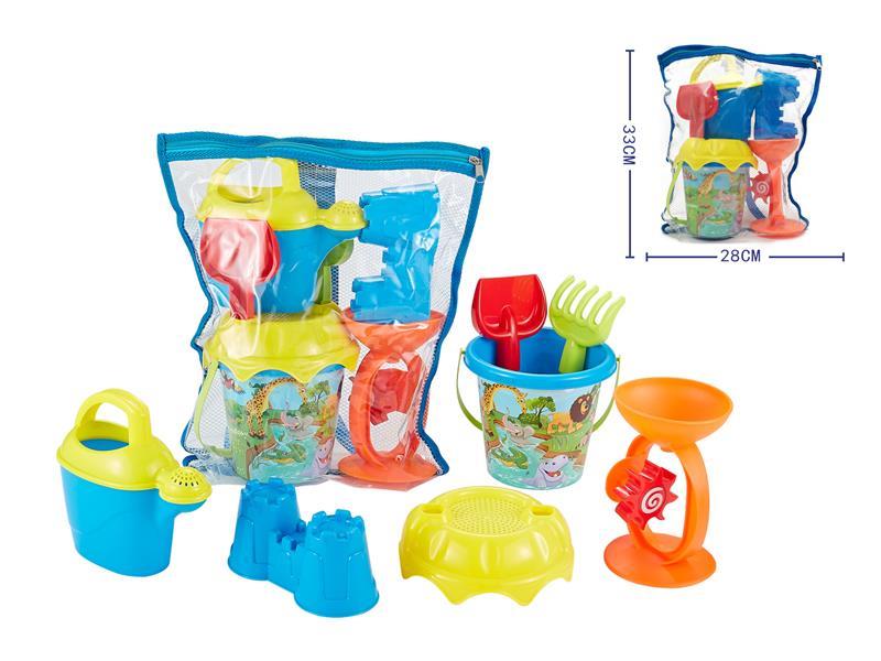 7PCS Beach Bucket
