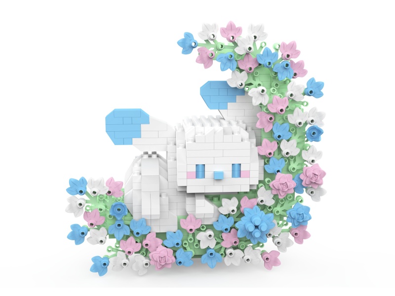 Building Blocks: Big Moon 591 PCS