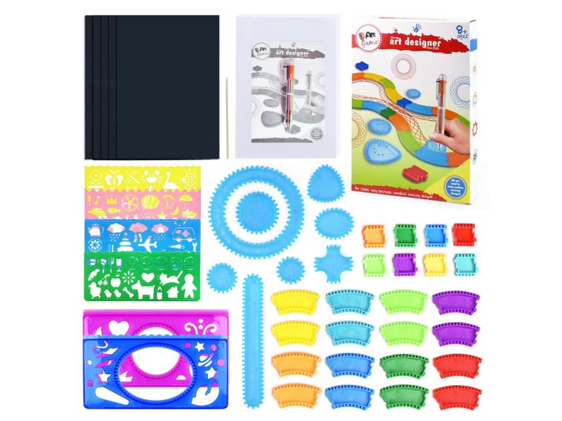 Track Design Ruler Set 47pcs