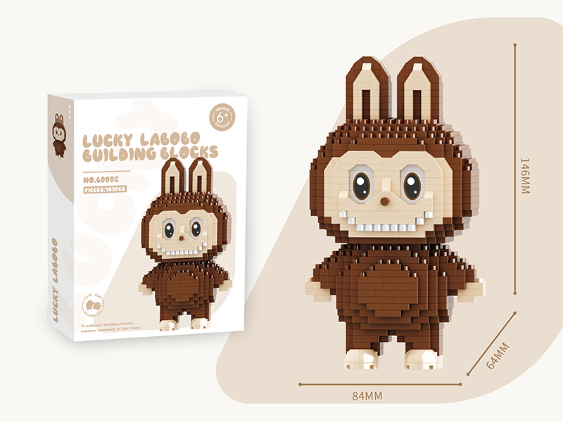 Lucky Labubu Building Blocks 783pcs