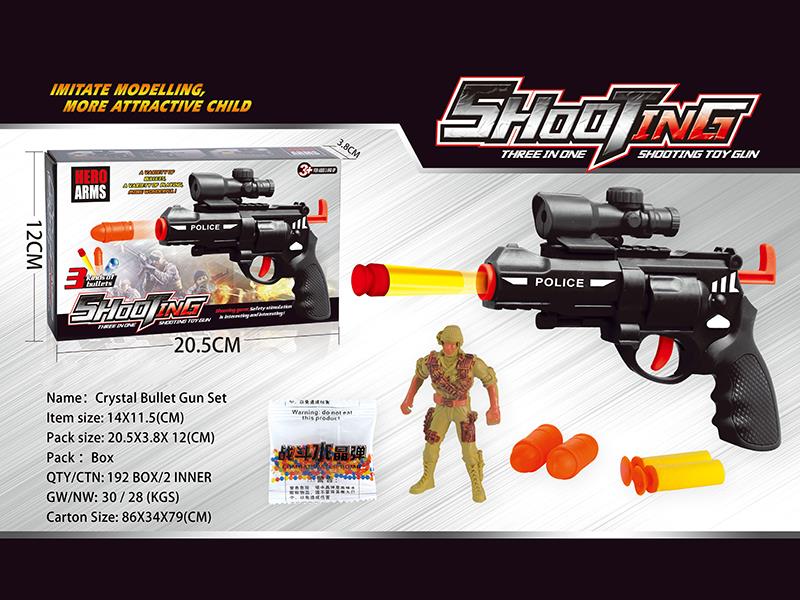 Crystal Bullet Gun Set