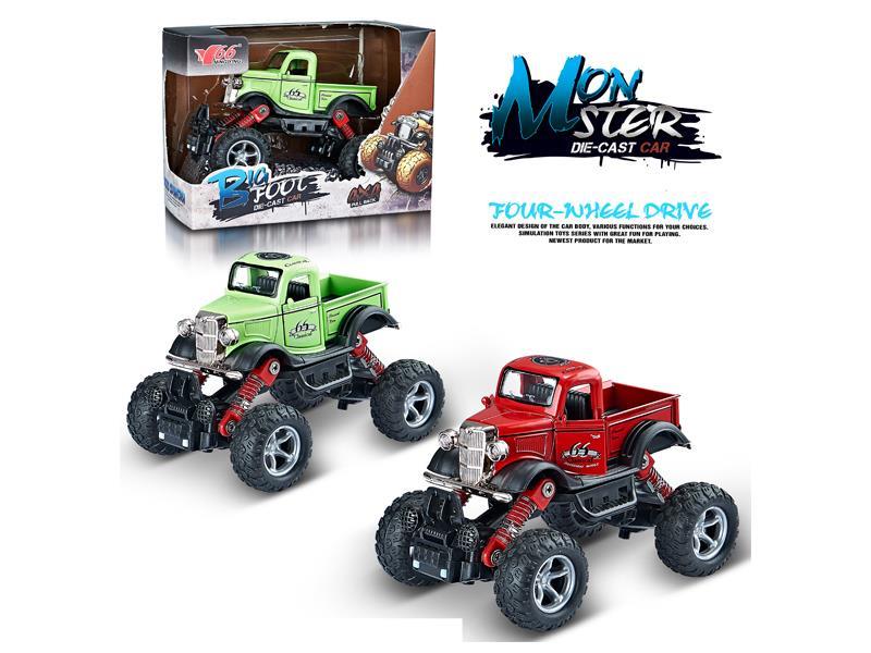 1:34 Q Version Alloy Return Force Simulation Climbing Wheel