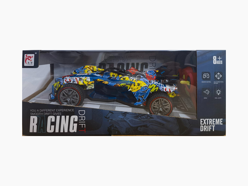 27Mhz 5-Channel Remote Control Spray Racing Car(Included Batteries)