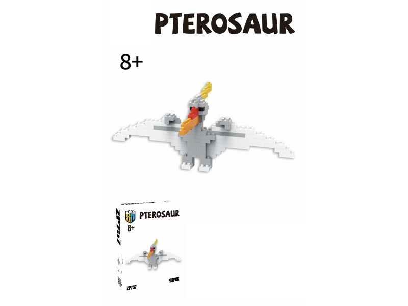Pterosaur Building Blocks Dinosaur Series 98 PCS