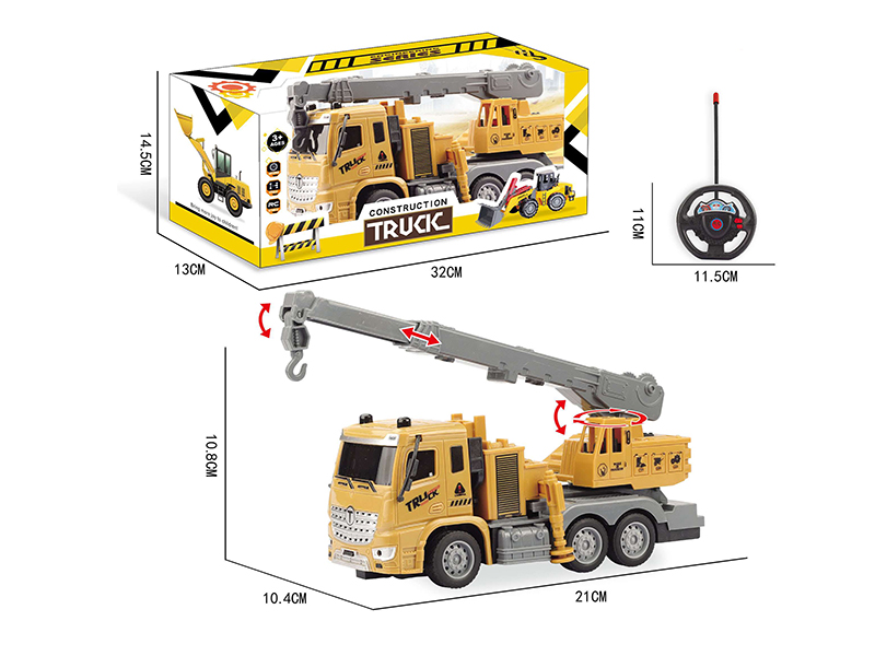 1:30 2CH Remote Control Engineering Crane