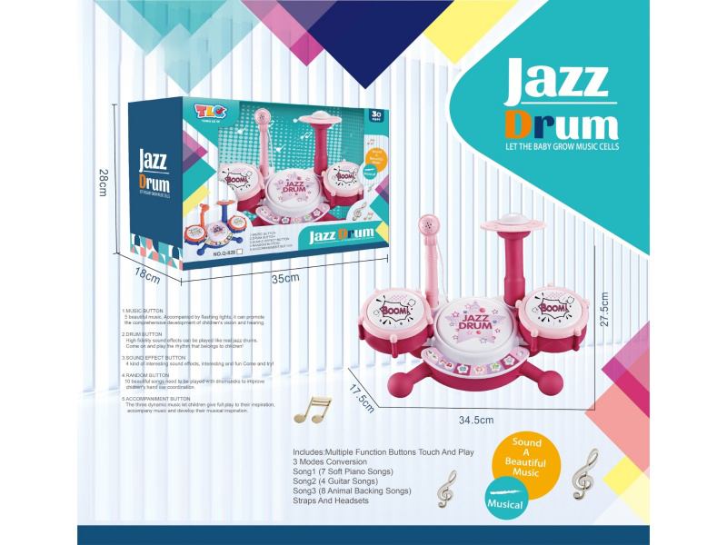 Electronic Drum (Pink