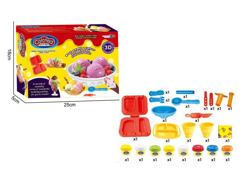 Ice Cream Clay Set