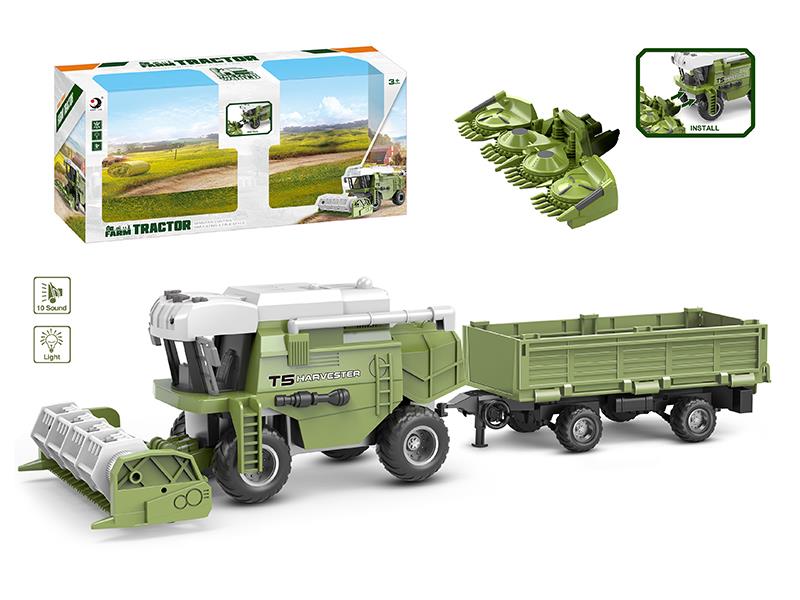 Friction Farm Harvester Trailer