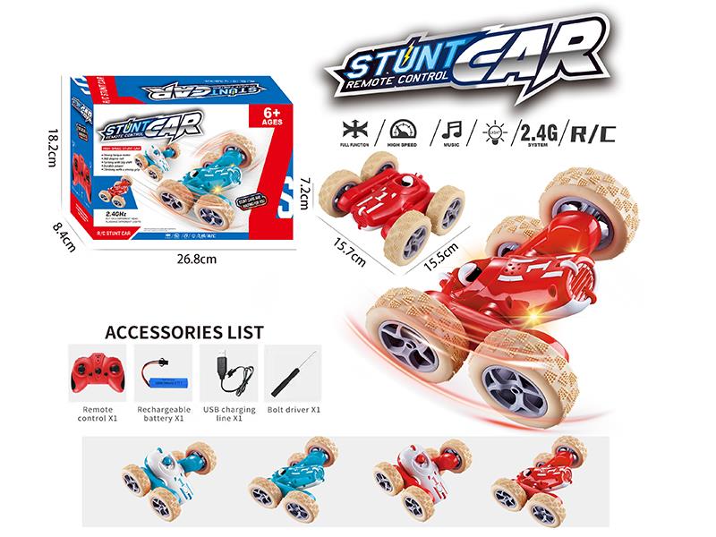 2.4G Remote Control Double-Sided Stunt Car