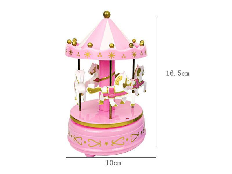 Carousel Music Box Pink