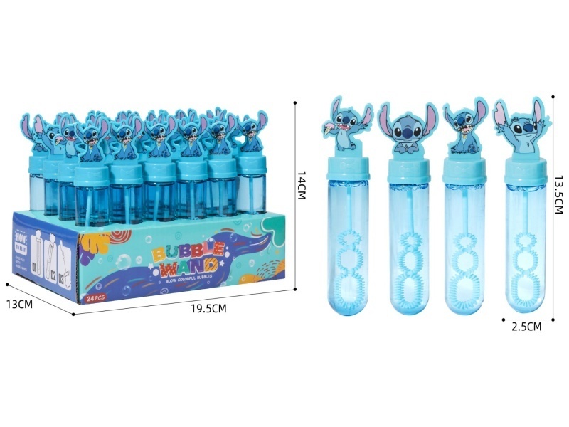 Stitch Bubble Sticks (1 Color, 4 Styles), 24 PCS Per Box