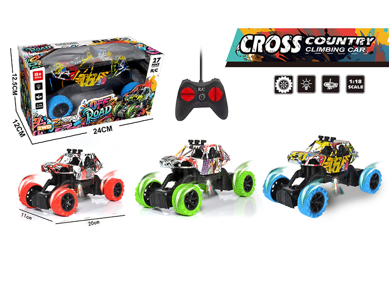 4CH R/C Hydrographics Transfer Printing Climbing Car(Not Included Batteries)